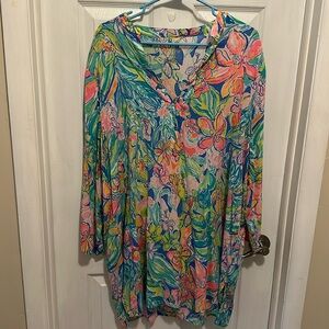 Lilly Pulitzer bathing suit coverup XL